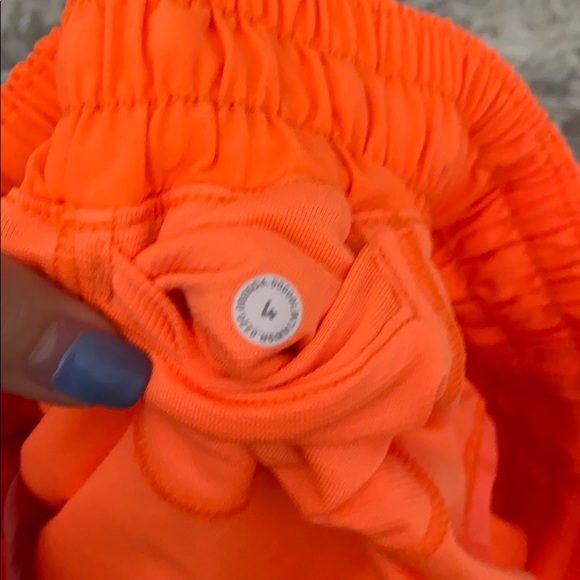 Lululemon orange shorts - Picture 8 of 8